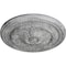 Ekena Millwork Chester Ceiling Medallion (Canopies up to 2 1/4"), 15 3/4"OD x 1 7/8"P, Ultra Pure White Crackle CM15CHUWC - alternate 2